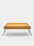 Giobagnara - Vic Leather Bed Tray - Yellow - ABASK - 