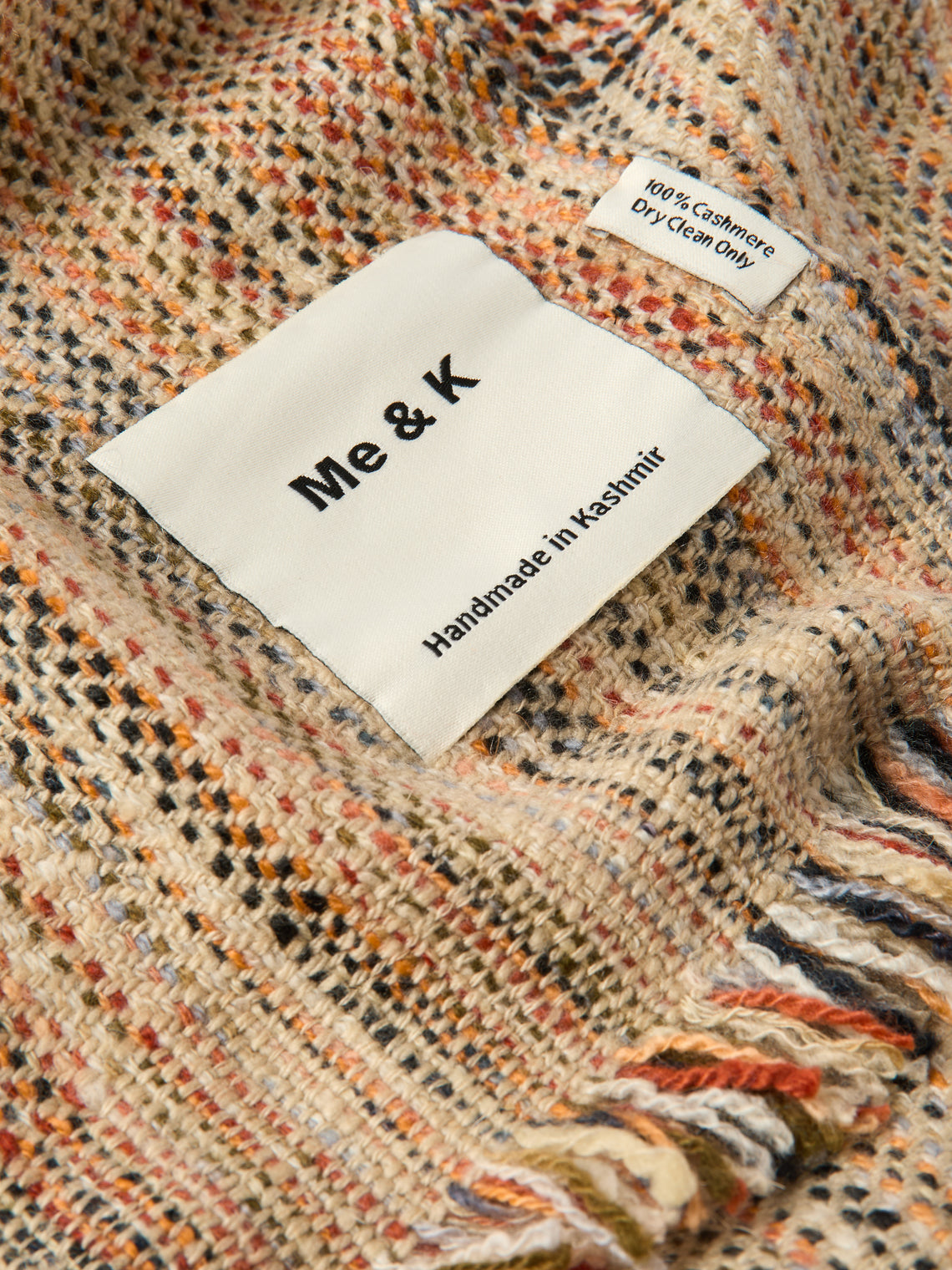 Me & K - Textured Cashmere Throw (67in/1.7m) - Multiple - ABASK