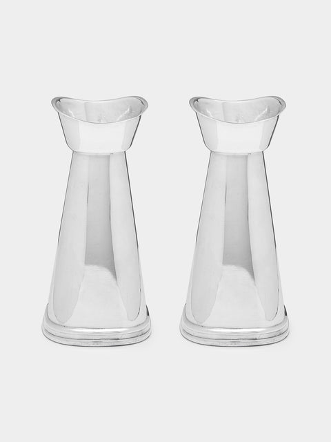Antique and Vintage - 1976 Silver Candle Holders -  - ABASK - 