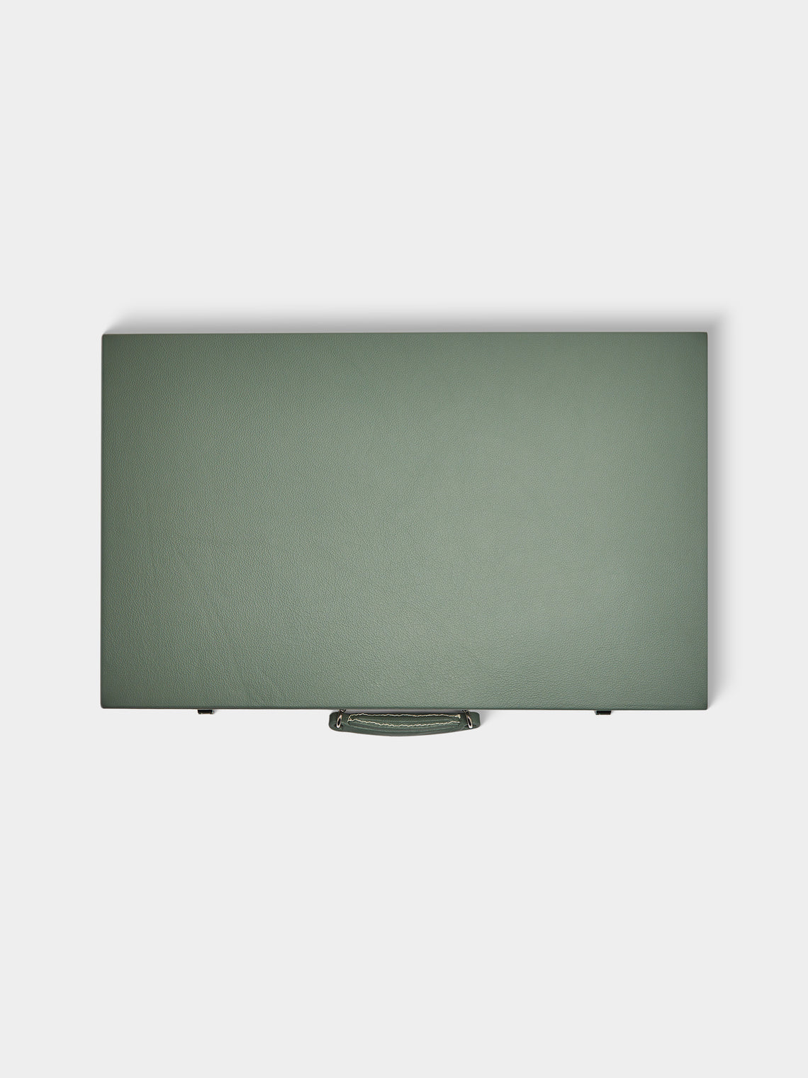 Geoffrey Parker - Leather and Acrylic Backgammon Set - Green - ABASK