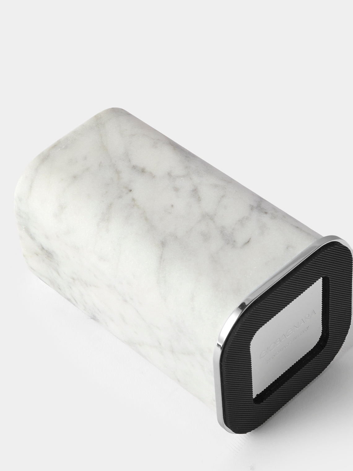 Giobagnara - Polo Marble Toothbrush Holder - White - ABASK