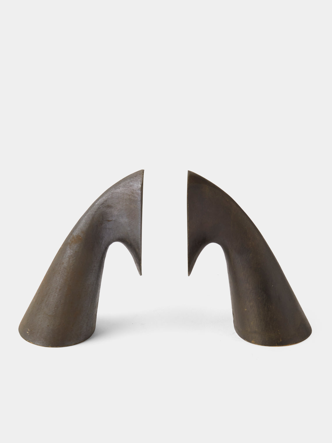 Carl Auböck - Brass Painted Bookends - Black - ABASK - 