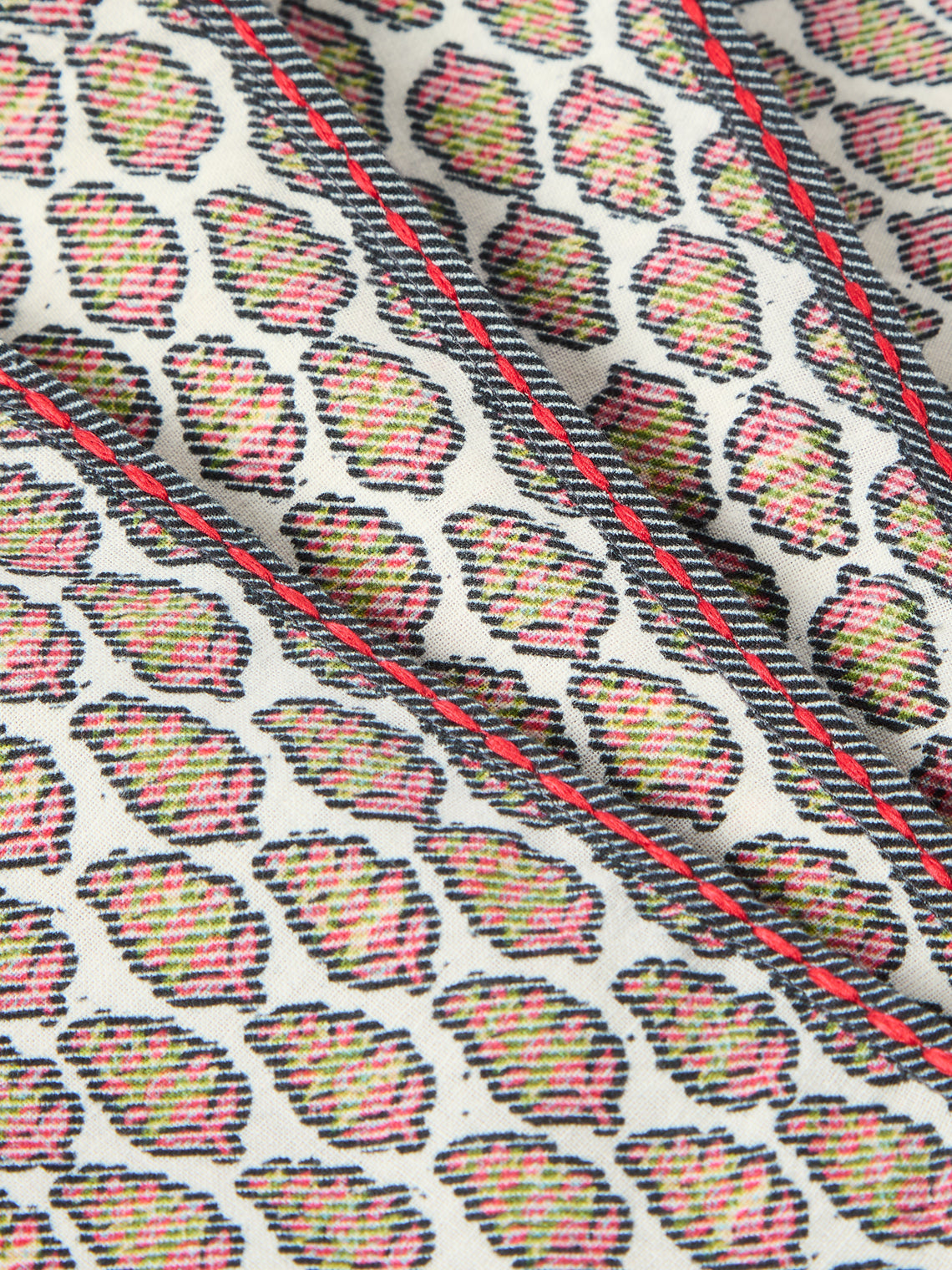 D'Ascoli - | Set of 4 | Tansy Printed Cotton Napkins - Multiple - ABASK