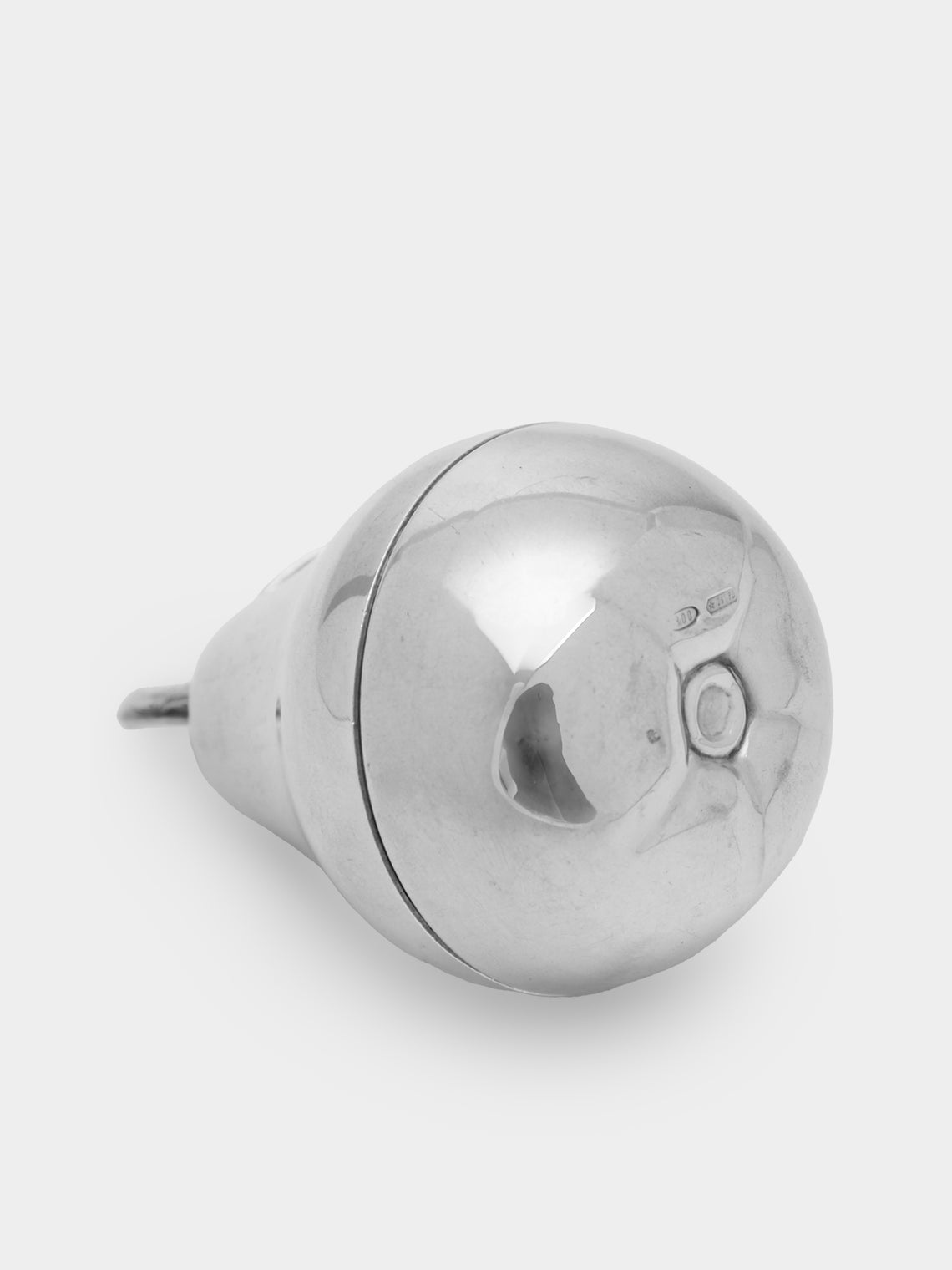 Antique and Vintage - Mid-Century Solid Silver Pear Pot -  - ABASK