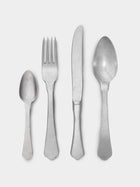 Astier de Villatte - Stone-Finish Dinner Cutlery (Set of 4) - Silver - ABASK - 