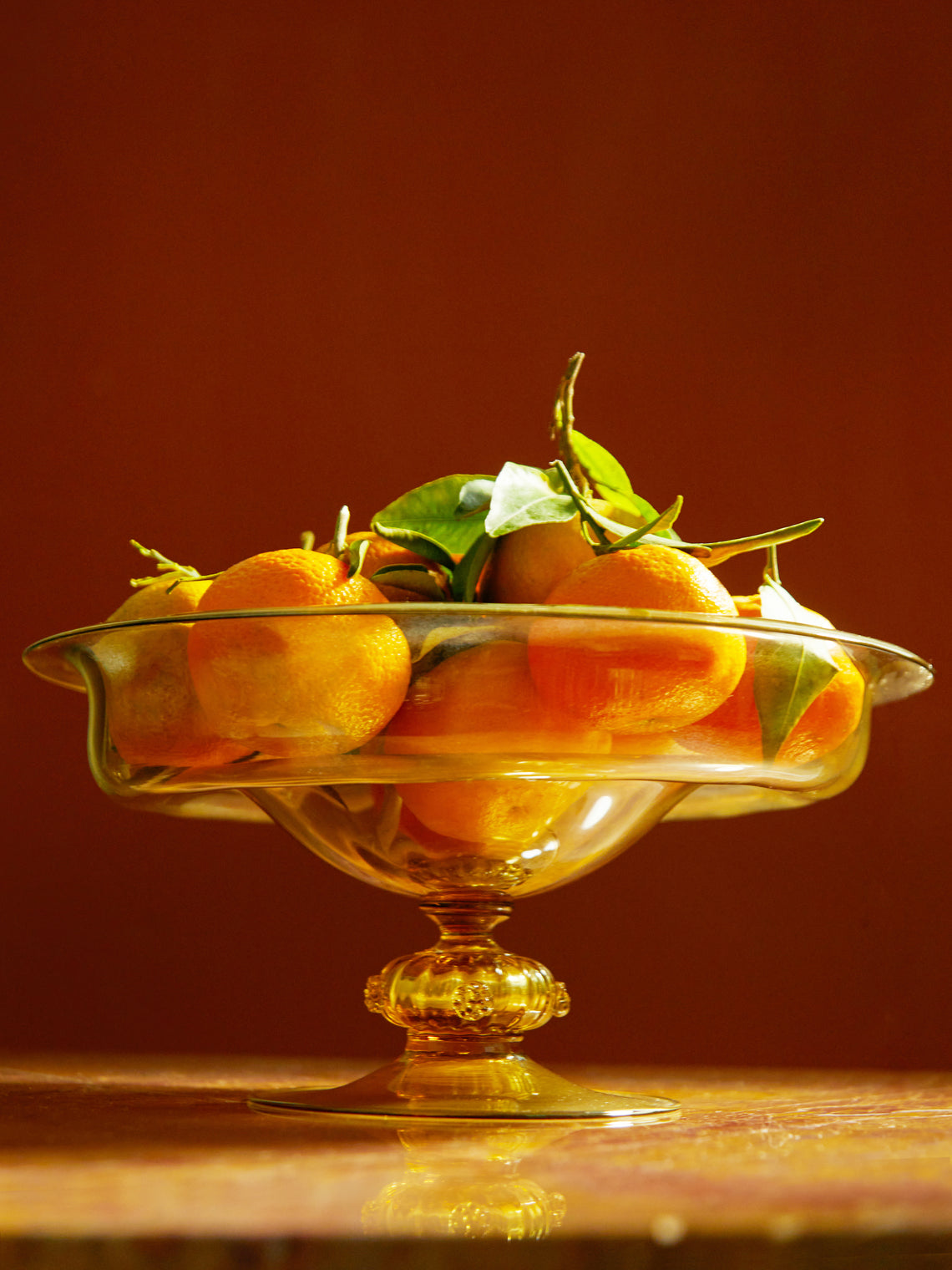 Antique and Vintage - Mid-Century Murano Glass Fruit Bowl -  - ABASK
