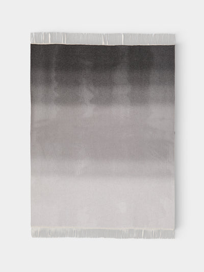 Alonpi - Como Cashmere Blanket (75in/1.9m) - Gray - ABASK