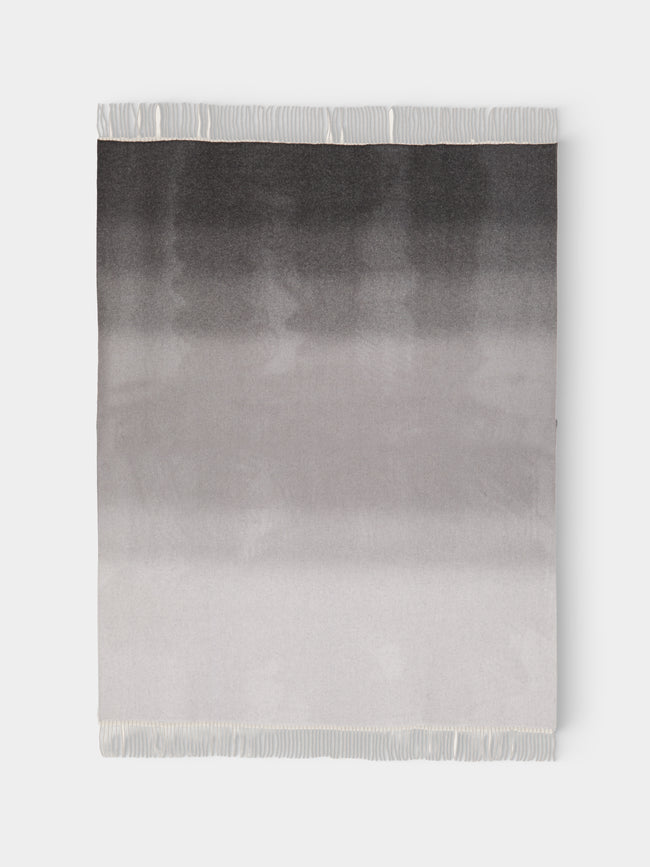 Alonpi - Como Cashmere Blanket (75in/1.9m) - Gray - ABASK