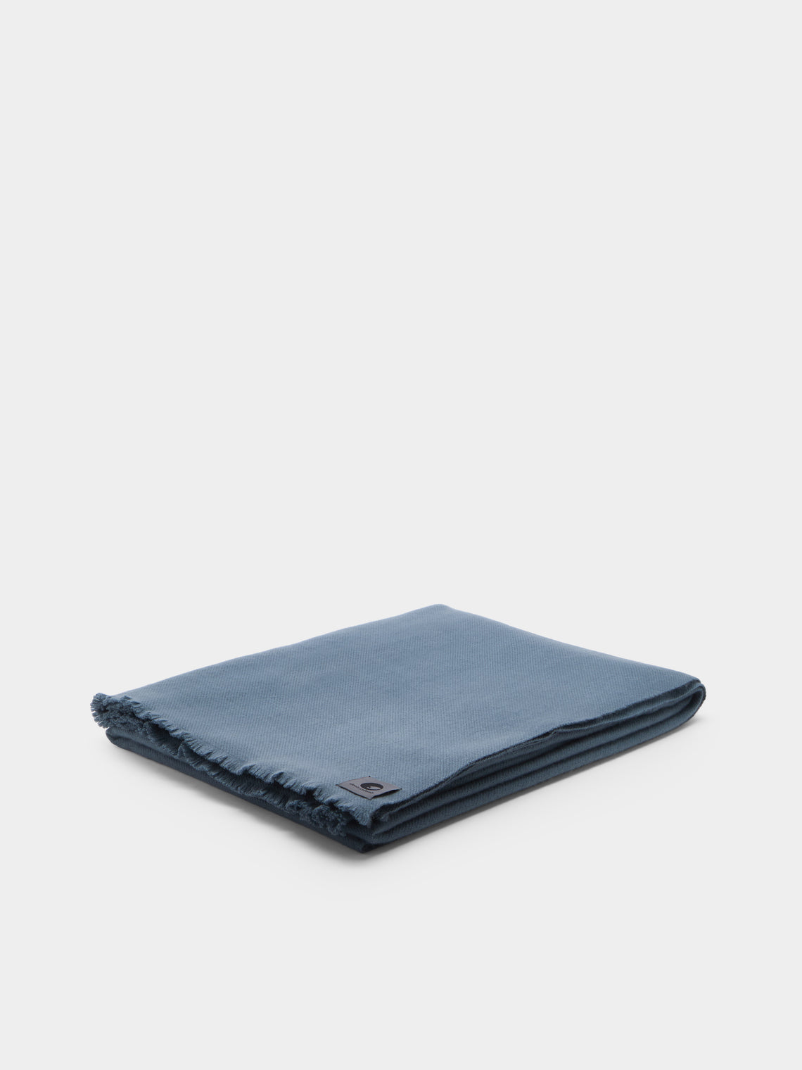 Denis Colomb - Cashmere Throw (79in/2m) - Blue - ABASK