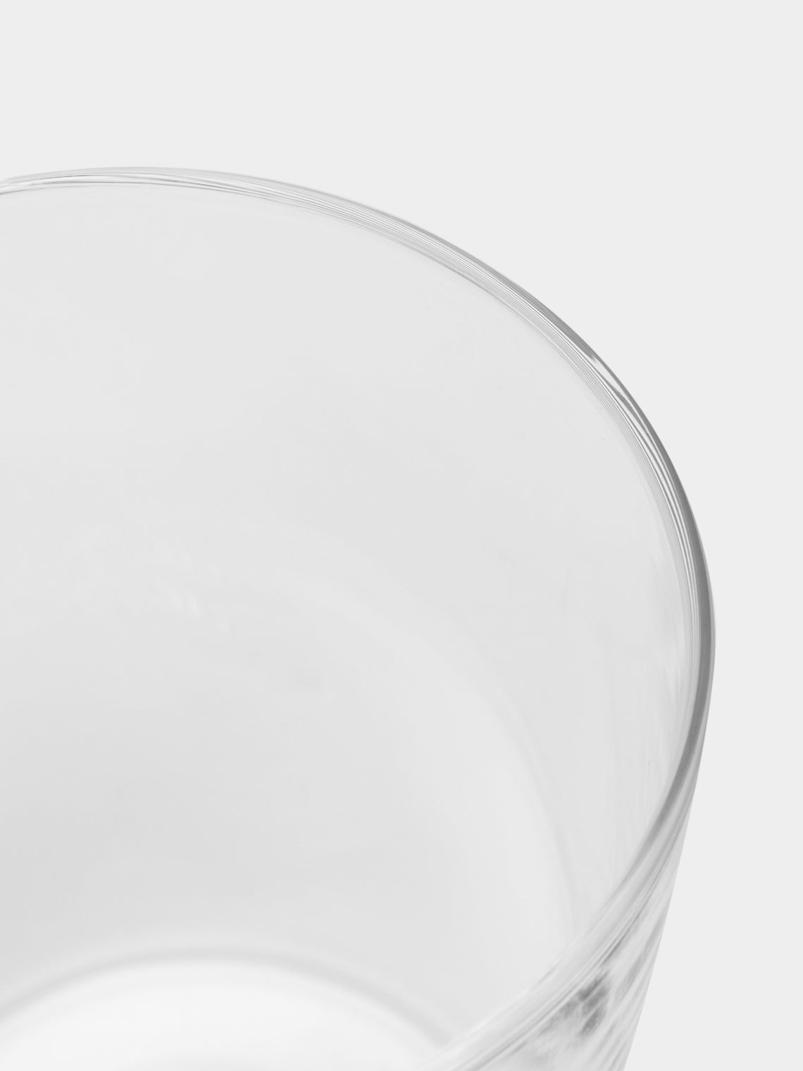 Astier de Villatte - Simple Hand-Blown Medium Tumbler (Set of 2) - Clear - ABASK