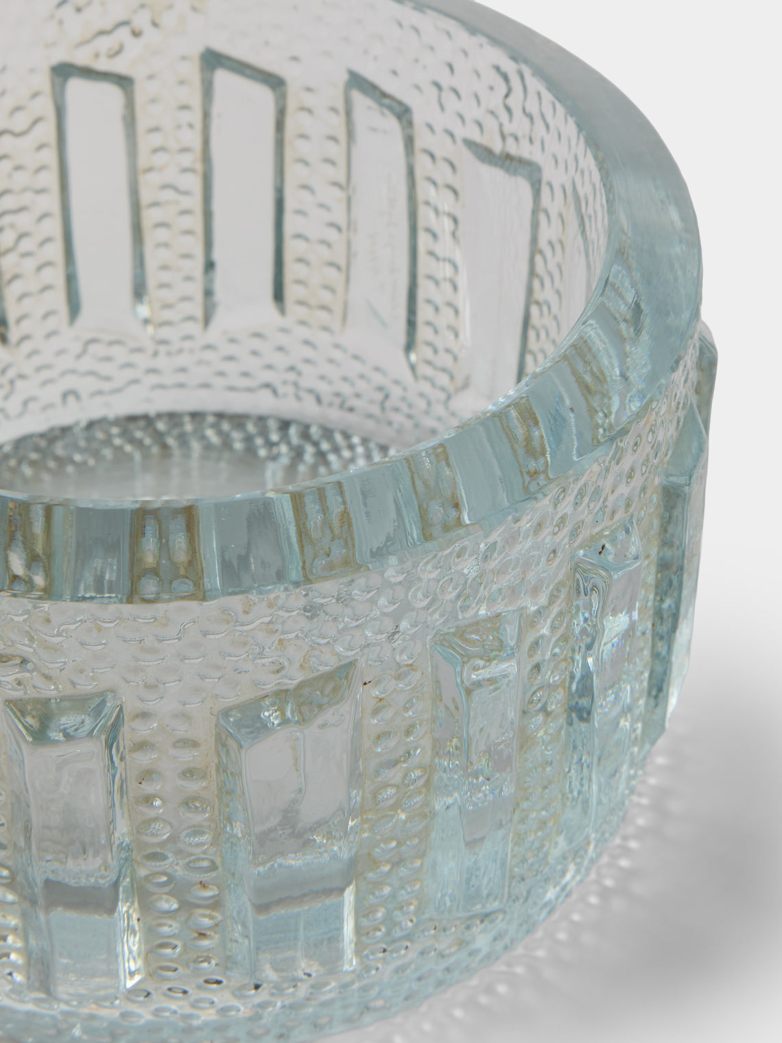 Antique and Vintage - 1970s Murano Glass Bowl - Clear - ABASK