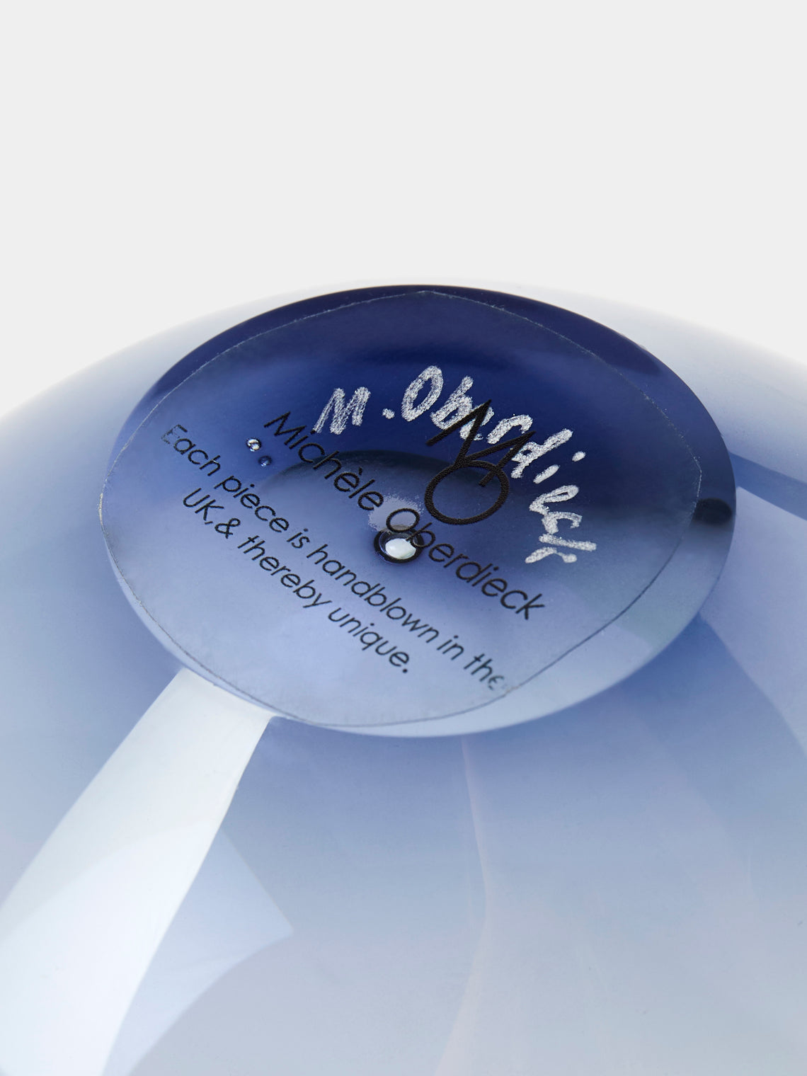 Michele Oberdieck - Spring Distraction Hand-Blown Glass Bowl - Green - ABASK