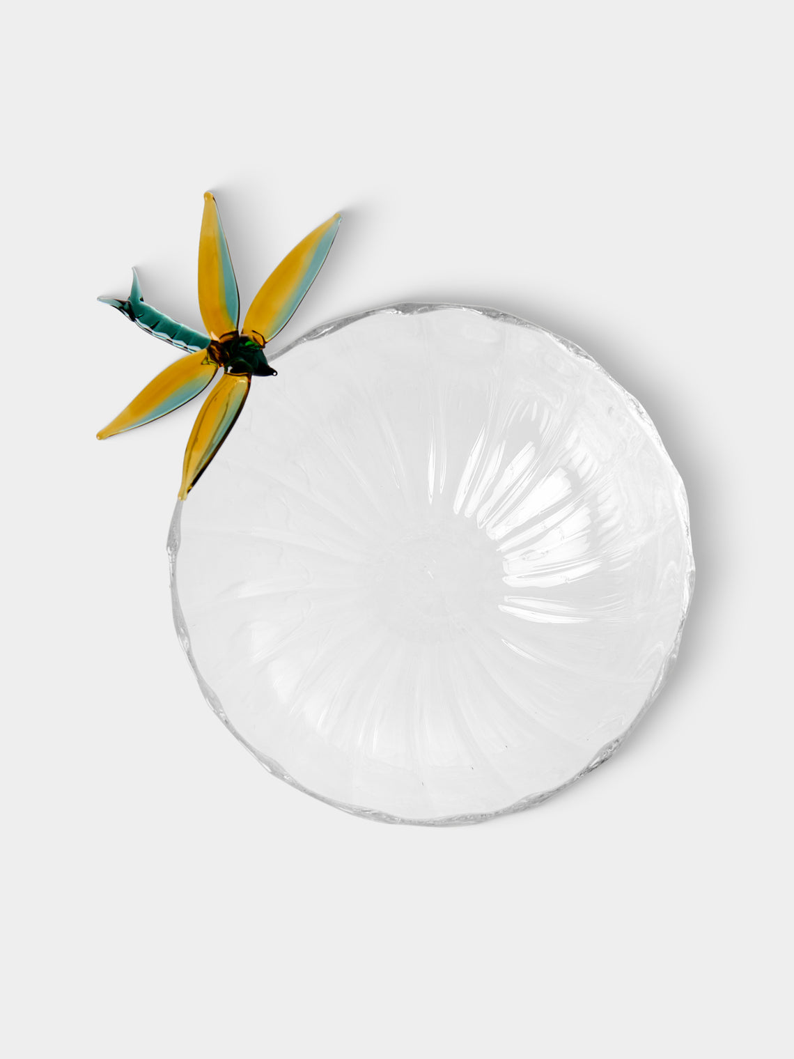 Casarialto - Dragonfly Hand-Blown Glass Bowl - Green - ABASK