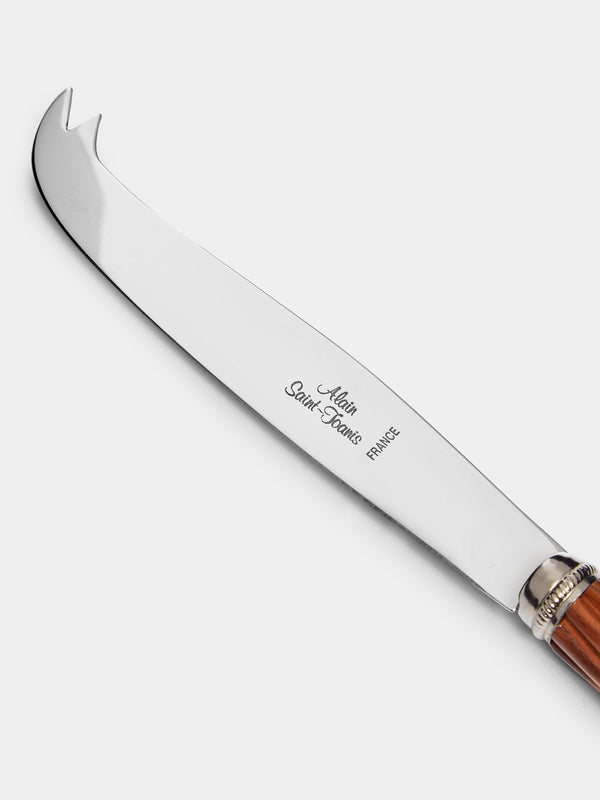 Alain Saint-Joanis - Oregon Rosewood Small Cheese Knife - Brown - ABASK