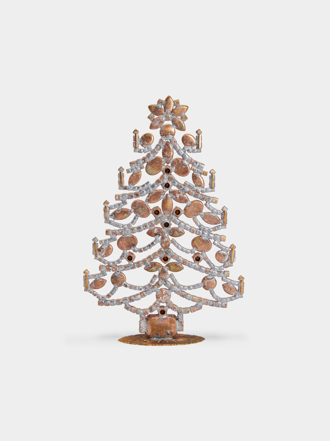 Antique and Vintage - 1930s Czech Jewelled Small Christmas Tree -  - ABASK