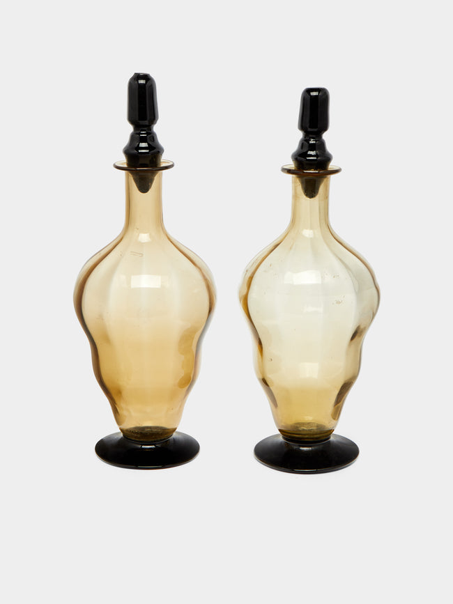 Antique and Vintage - 1920s Murano Glass Decanters (Set of 2) -  - ABASK - 