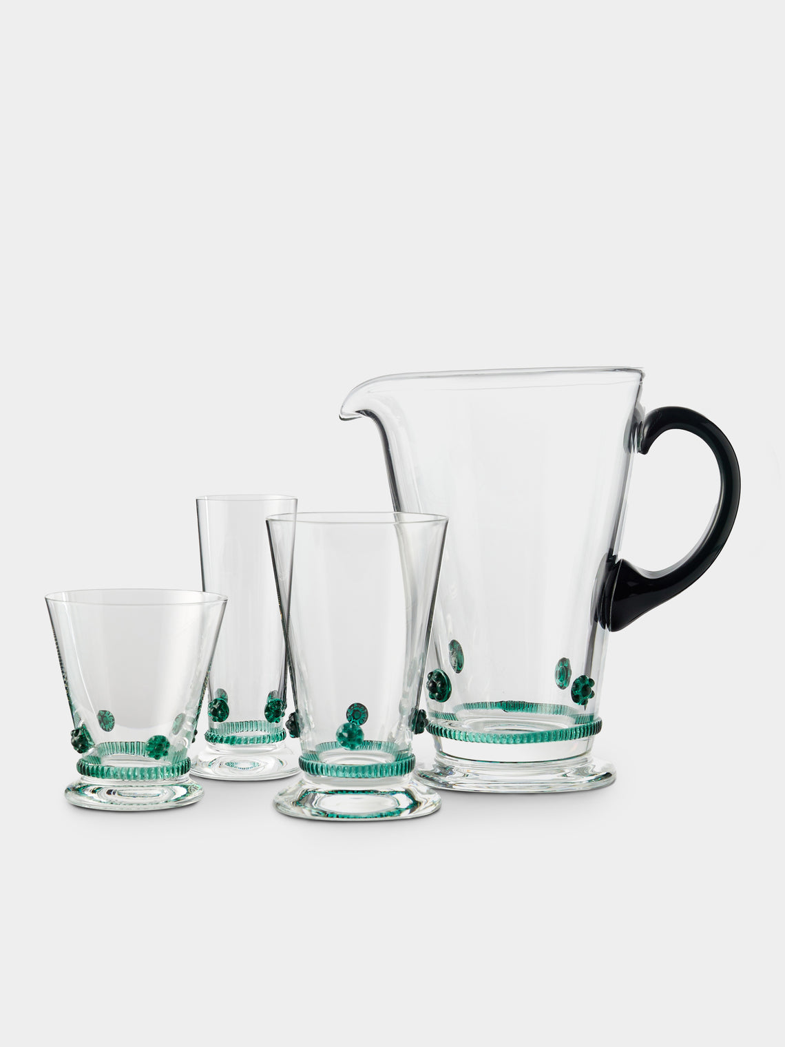 Theresienthal - Bacchus Hand-Blown Crystal Collection - Green - ABASK - 
