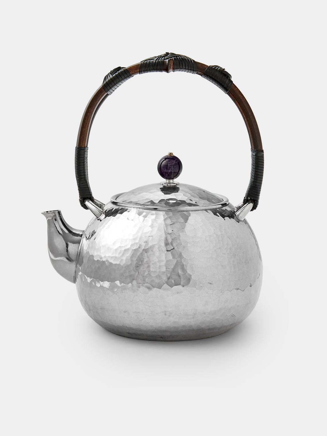 Seikado - Pewter and Amethyst Teapot - Silver - ABASK - 