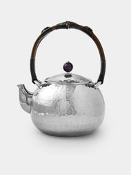Seikado - Pewter and Amethyst Teapot - Silver - ABASK - 