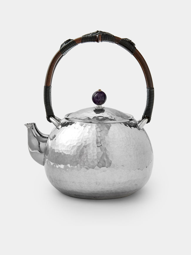 Seikado - Pewter and Amethyst Teapot - Silver - ABASK - 