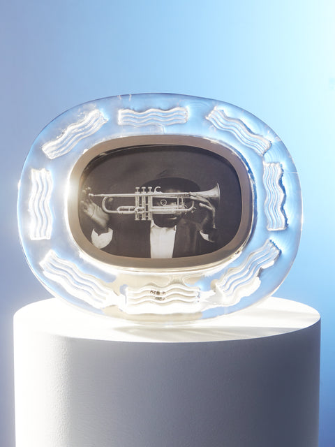 Antique and Vintage - 1980s Seguso Viro Murano Glass Photo Frame -  - ABASK