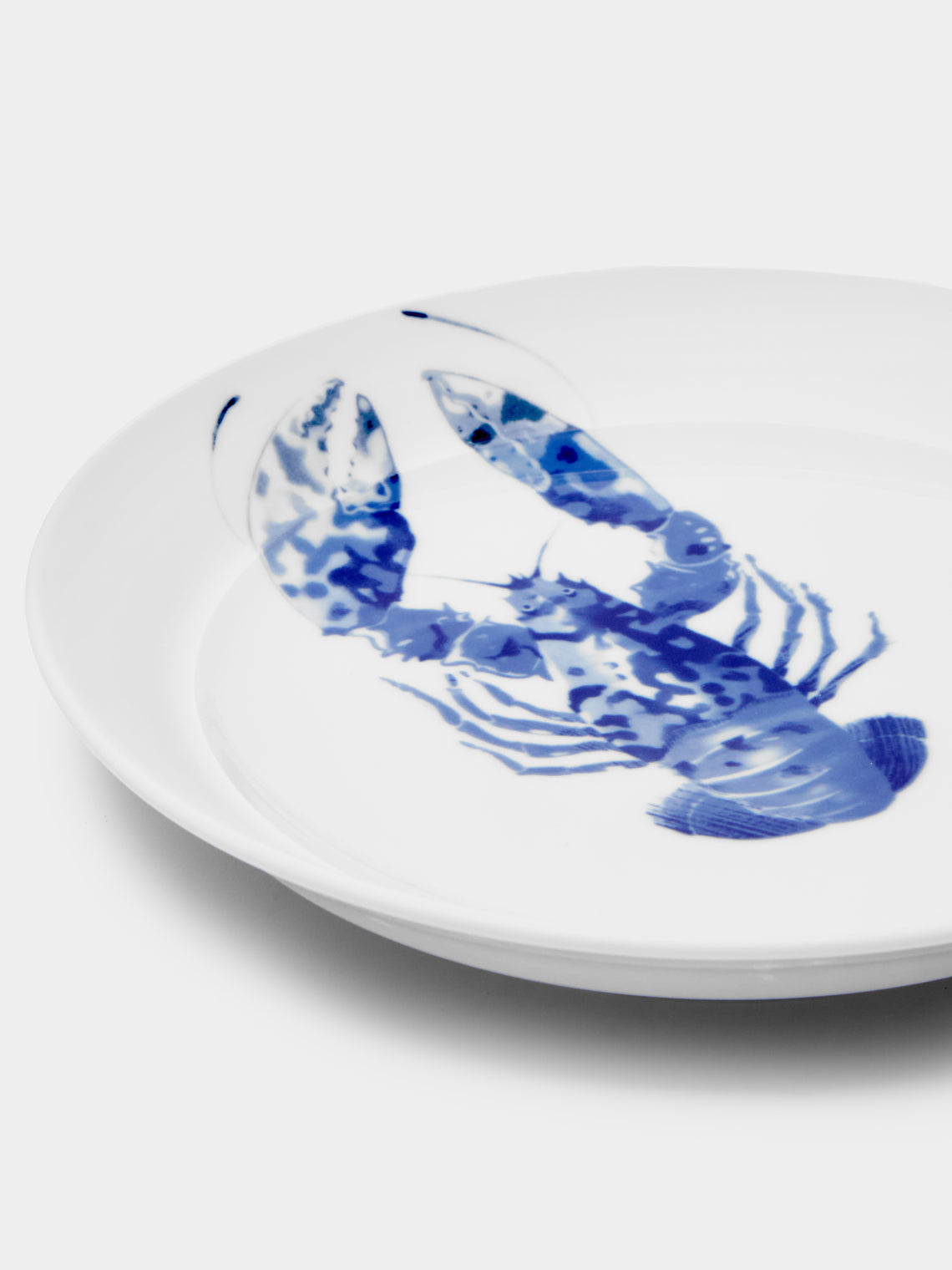 Hering Berlin - Ocean Porcelain Shallow Bowls (Set of 2) - White - ABASK