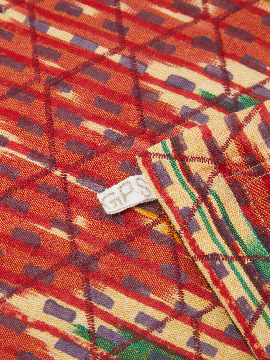 Gregory Parkinson - Block-Printed Cotton Reversible Placemats (Set of 4) -  - ABASK