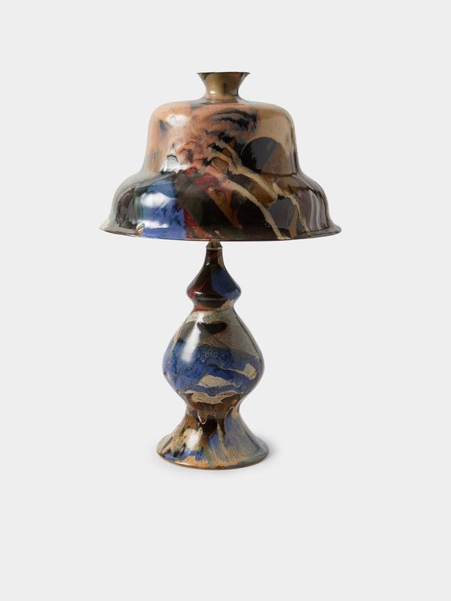 Episode - Swell Hand-Glazed Ceramic Table Lamp - Multiple - ABASK - 