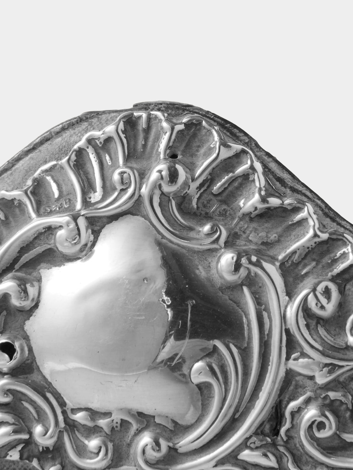 Antique and Vintage - 1900 British Chester Sterling Silver Photo Frame (4x6") - Silver - ABASK