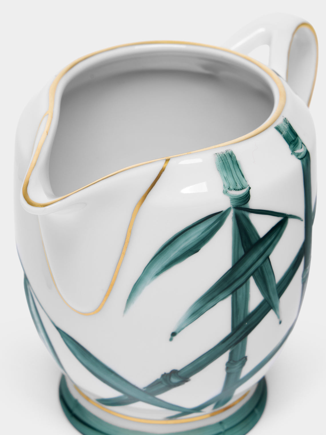 Marie Daage - Jardin d'Arashiyama Hand-Painted Porcelain Creamer - White - ABASK