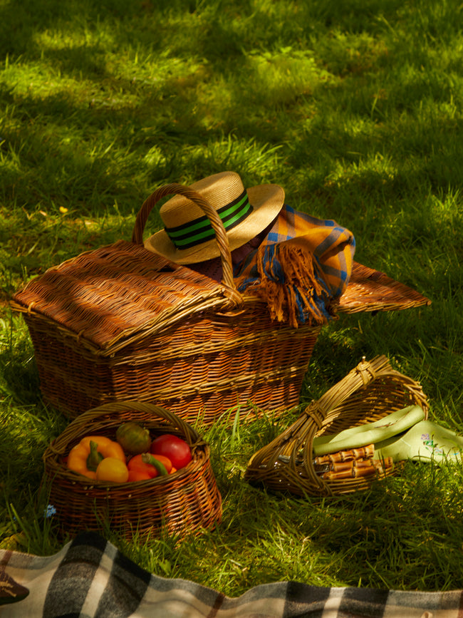 Sussex Willow Baskets - Willow Shooter Picnic Basket -  - ABASK