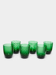 NasonMoretti - Idra Hand-Blown Murano Glass Tumblers (Set of 6) -  - ABASK - 