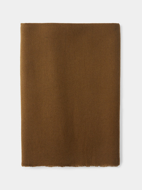 Denis Colomb - Cashmere Travel Blanket (78.5in/2m) - Brown - ABASK - 
