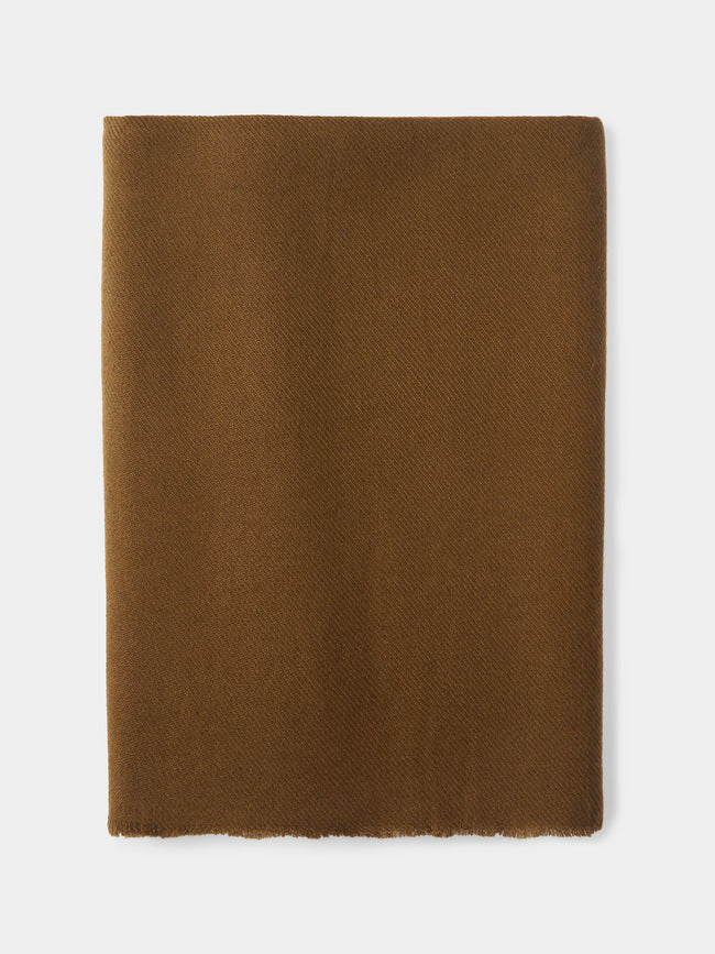 Denis Colomb - Cashmere Travel Blanket (78.5in/2m) - Brown - ABASK - 