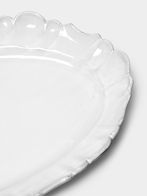 Astier de Villatte - Victor Hand-Glazed Ceramic Large Oval Platter -  - ABASK