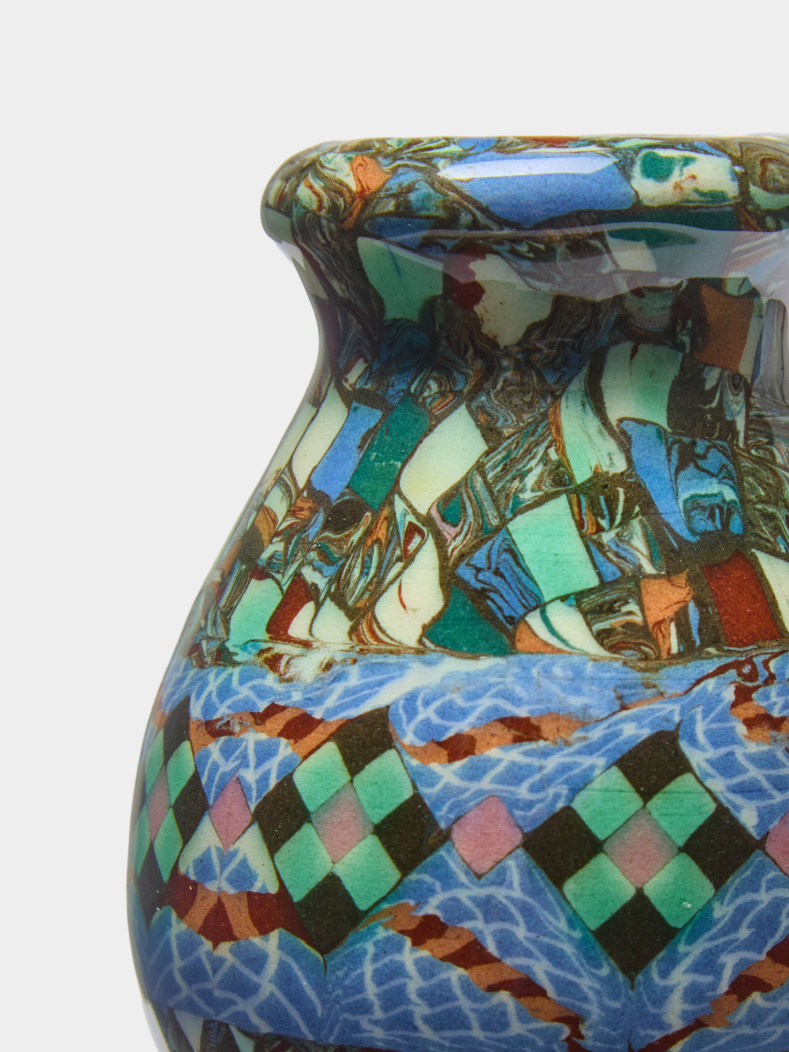 Vintage Montpellier - 1930s Jean Gerbino Ceramic Vase - Multiple - ABASK