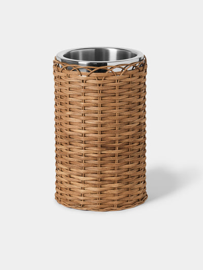 Pigment France - Menton Rattan Bottle Cooler - Brown - ABASK - 