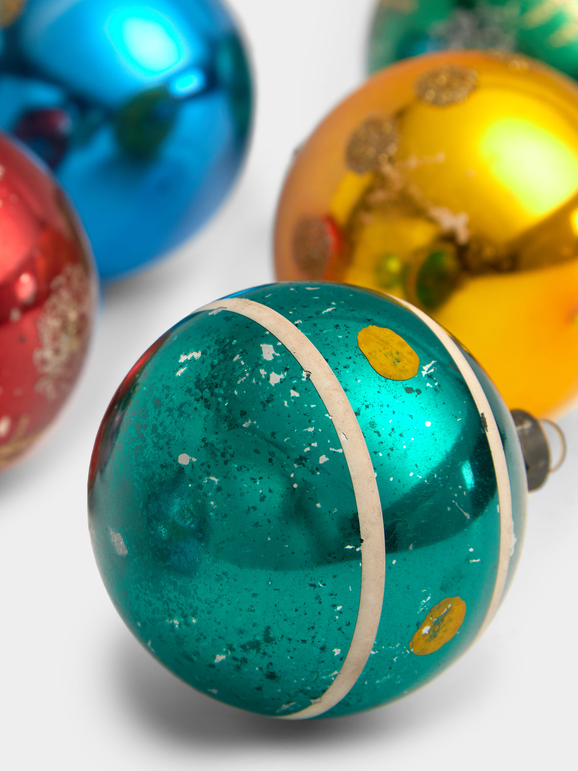 Antique and Vintage - Early 20th-Century Glass Baubles (Set of 7) -  - ABASK