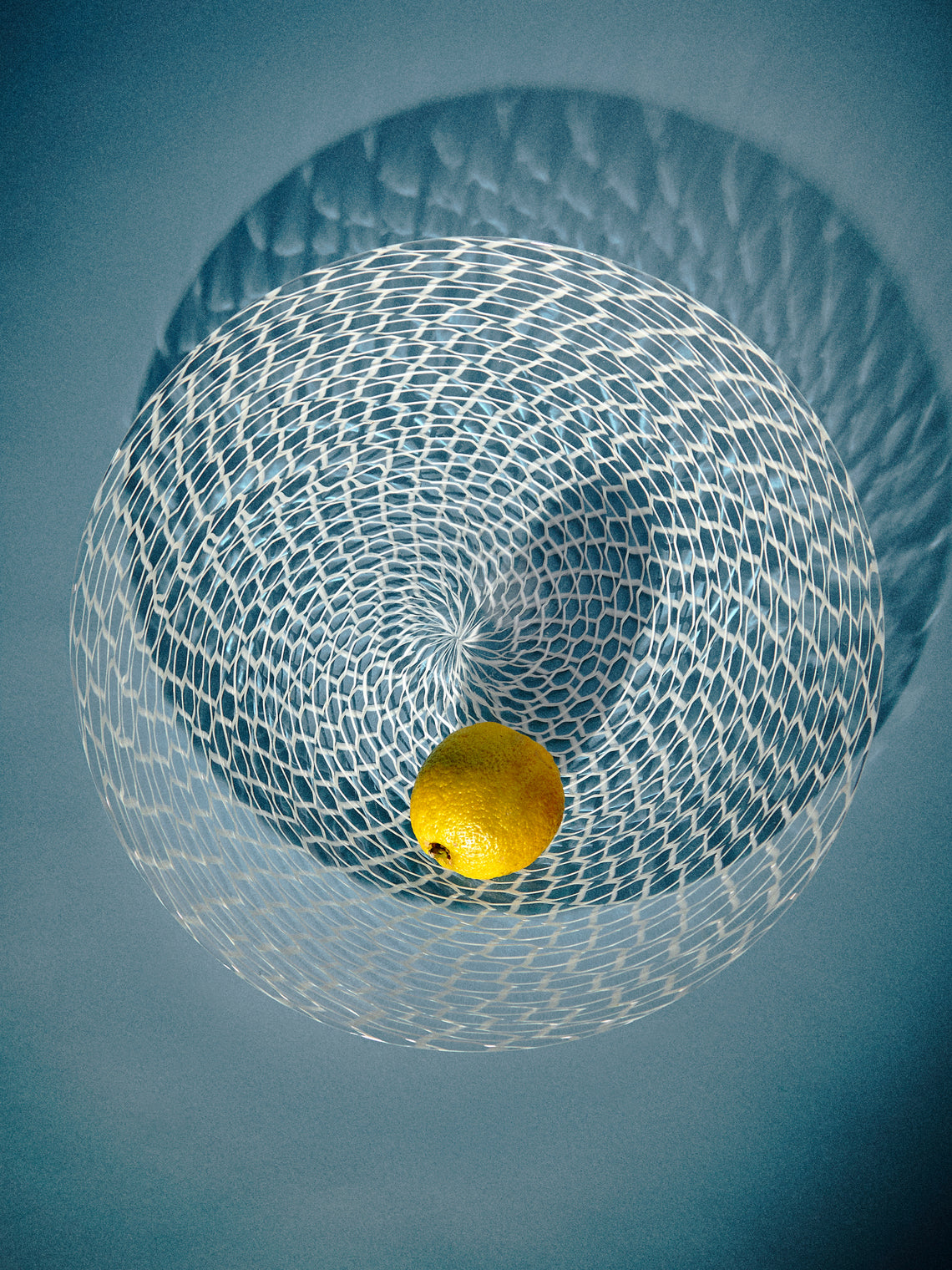 Antique and Vintage - 1981 Paolo Venini Half-Filigree Murano Glass Striped Bowl - Clear - ABASK