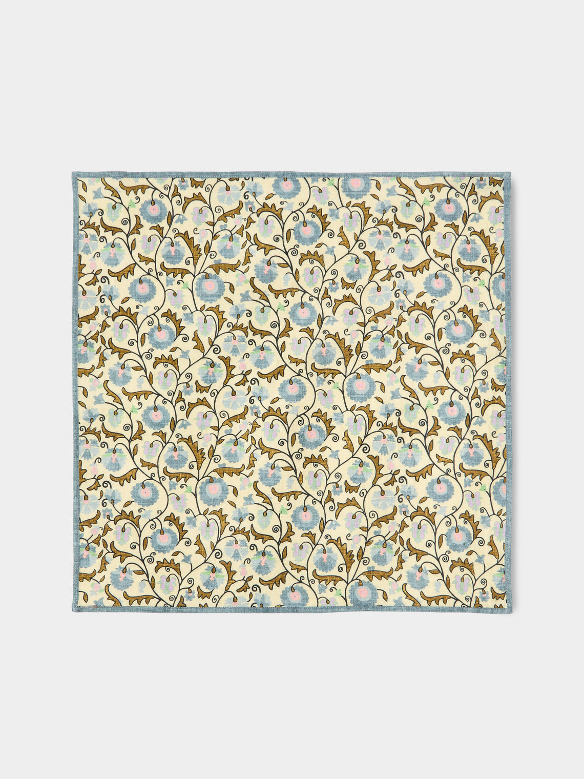 D'Ascoli - | Set of 4 | Juniper Printed Cotton Napkins - Multiple - ABASK