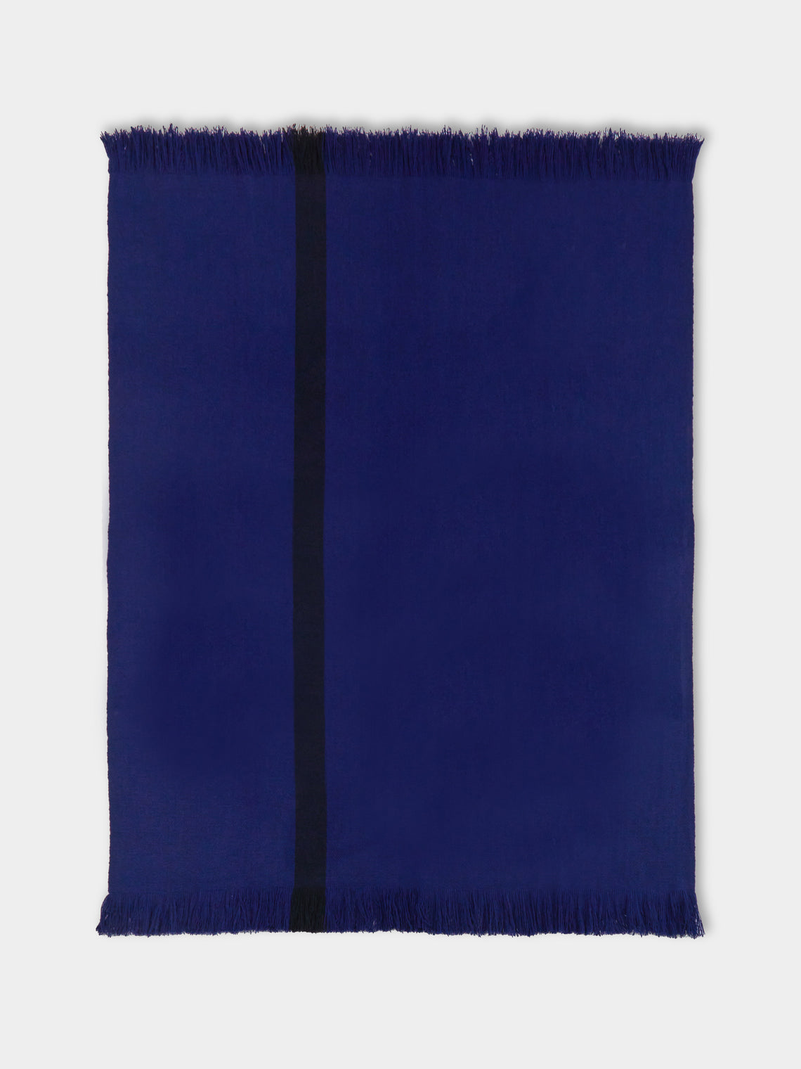 Otherways - Handwoven Yak Blanket (79in/2m) - Blue - ABASK - 