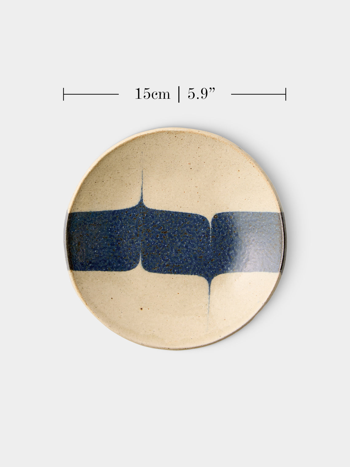 Makidani-gama - No. 2 Nerikomi Ceramic Dessert / Side Plates – 6in/15cm (Set of 5) - Multiple - ABASK