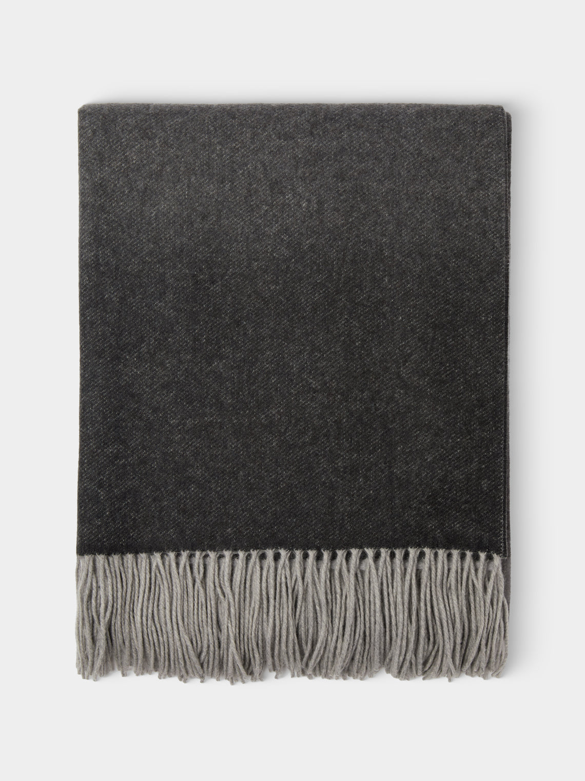 Alonpi - Como Cashmere Blanket (75in/1.9m) - Gray - ABASK - 