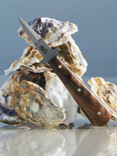 Bodman Blades - Turkish Walnut Oyster Knife -  - ABASK