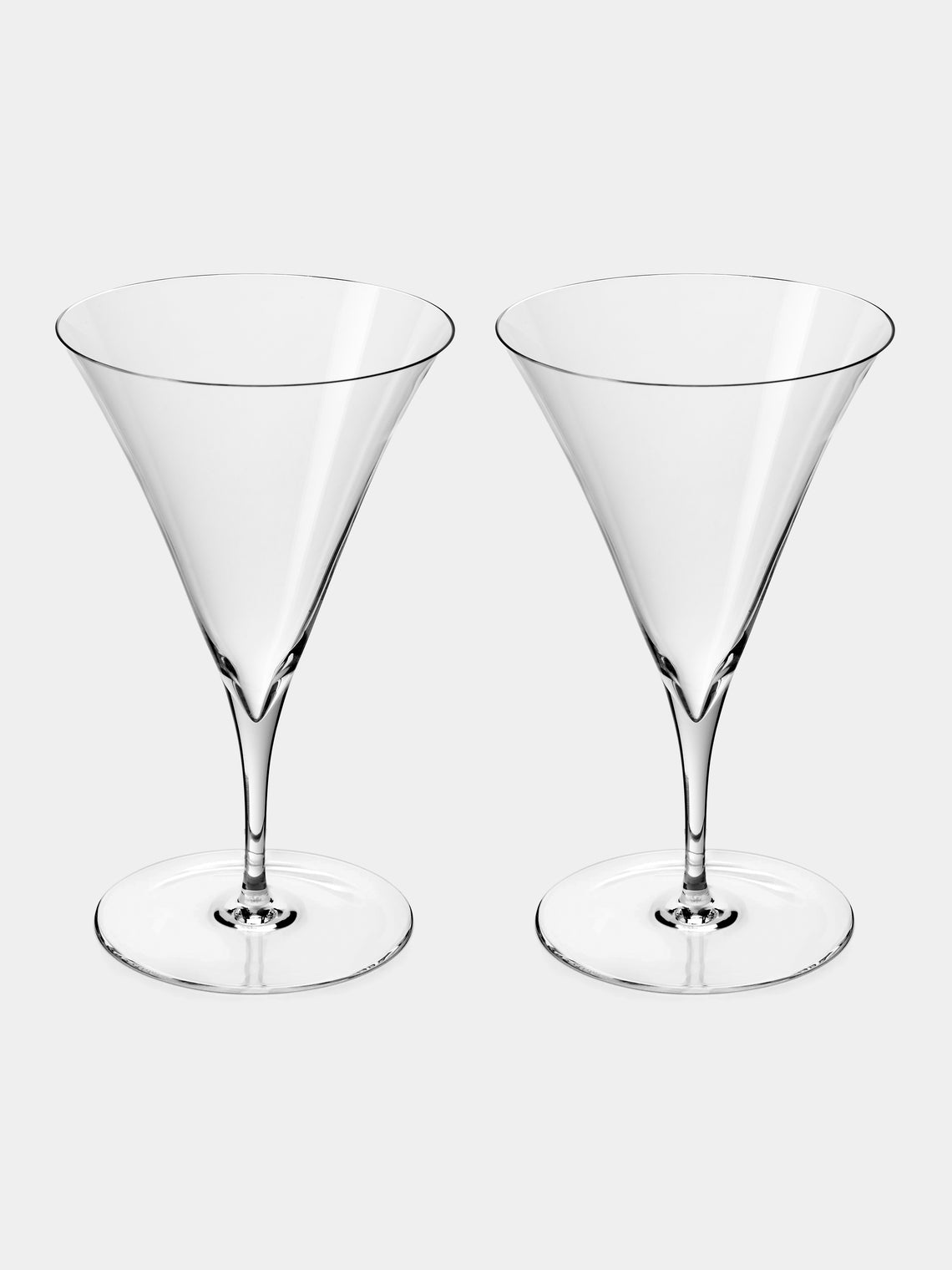 Lobmeyr - | Set of 2 | Ambassador Crystal Cocktail Glasses - Clear - ABASK 