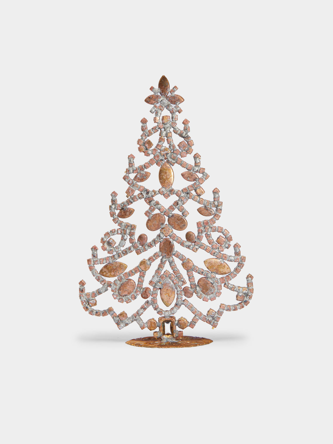 Antique and Vintage - 1930s Czech Jewelled Large Christmas Tree -  - ABASK