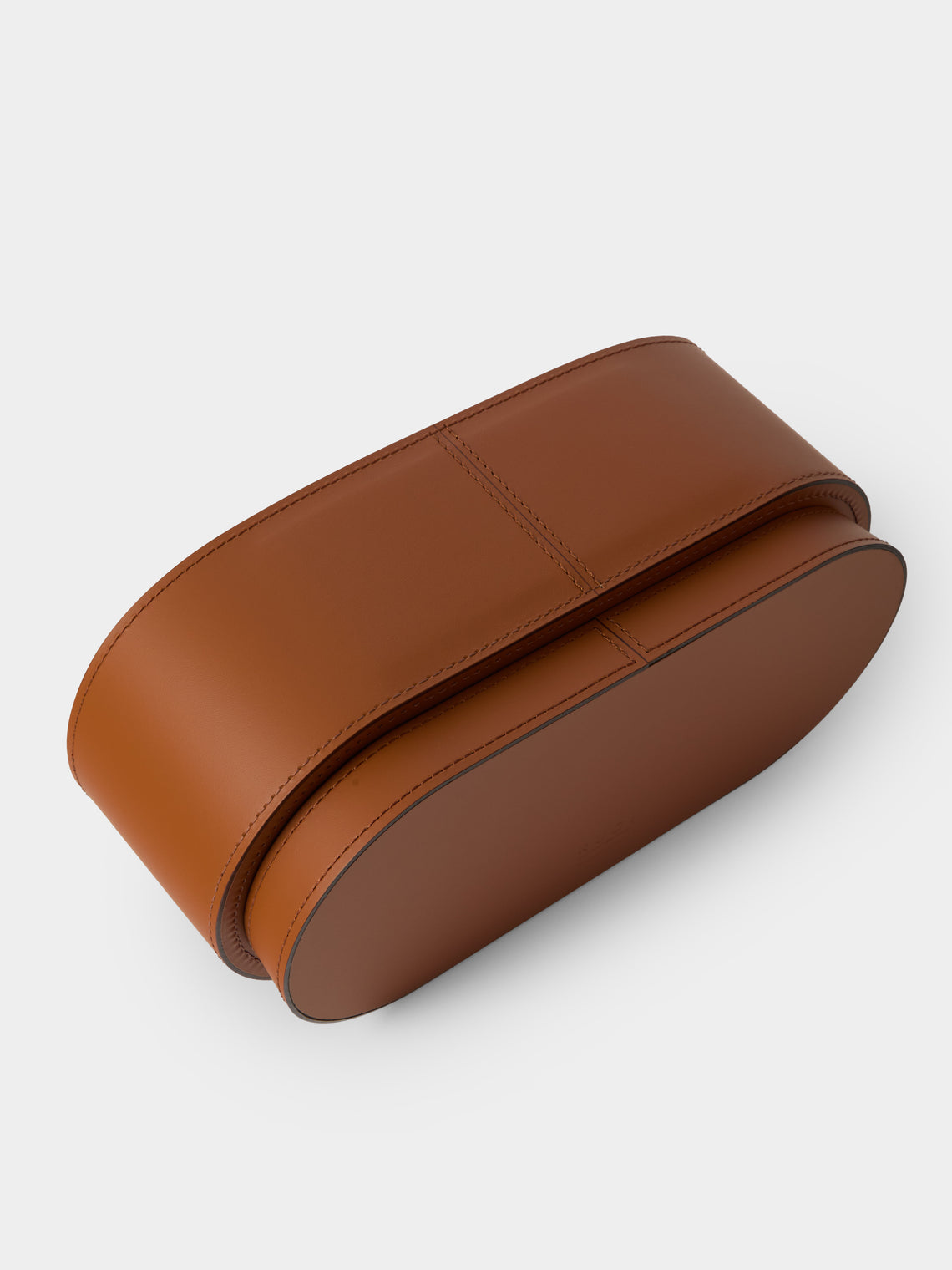 RUDI - Zenit Leather Long Rounded Box - Tan - ABASK