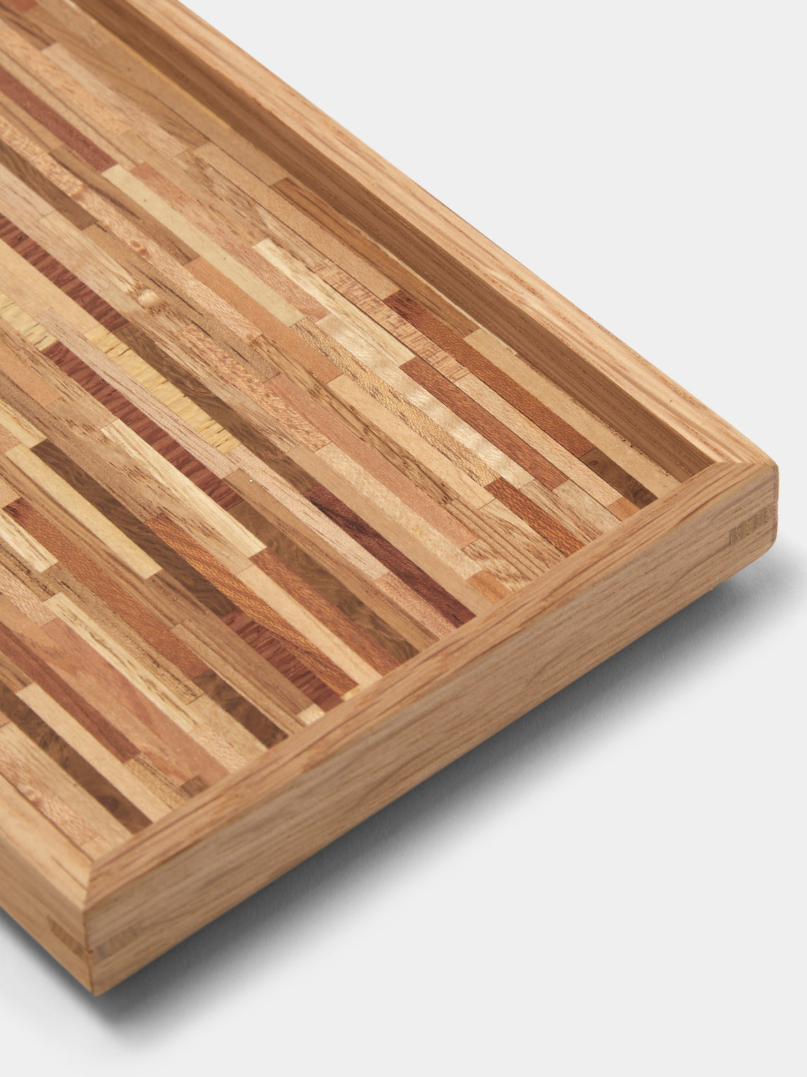 Mori Kougei - Wood Tray (8in/21cm) - Brown - ABASK