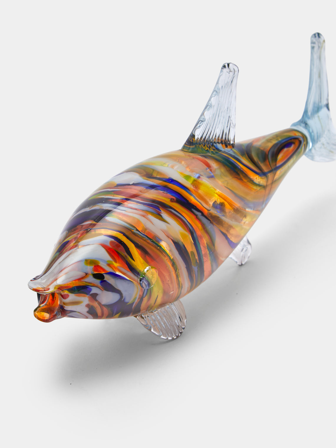 Antique and Vintage - Mid-Century Glass Fish Sculpture - Multiple - ABASK