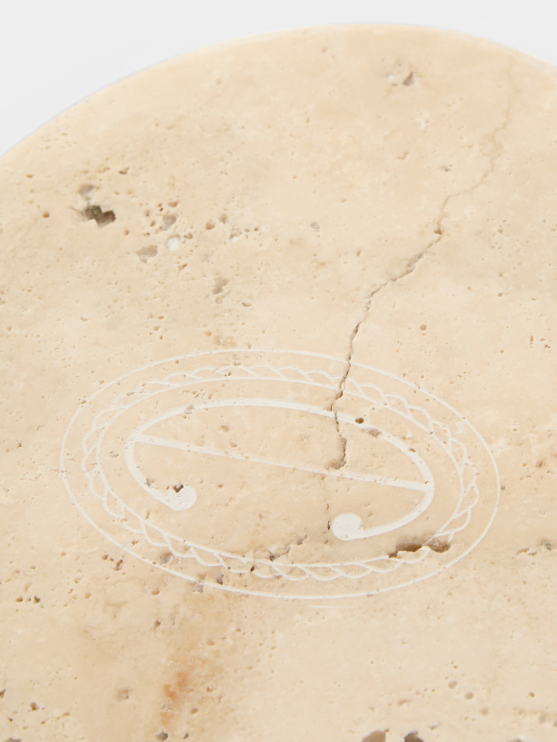 Anastasio Home - Droplet Marble Soap Dish - Beige - ABASK
